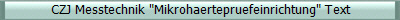 CZJ Messtechnik "Mikrohaertepruefeinrichtung" Text